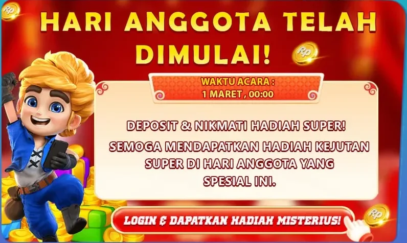 HARI ANGGOTA TELAH DIMULAI!
